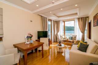 Апартаменты Hedera Residences - Kumbor Херцег-Нови Апартаменты Делюкс с 1 спальней и балконом, вид на море-12