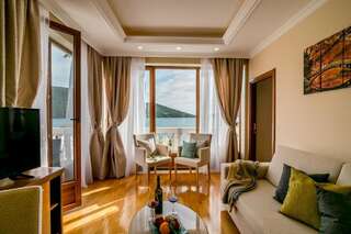 Апартаменты Hedera Residences - Kumbor Херцег-Нови Апартаменты Делюкс с 1 спальней и балконом, вид на море-18